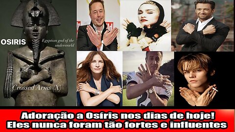 Adoração a Osíris nos dias de hoje! Eles nunca foram tão fortes e influentes