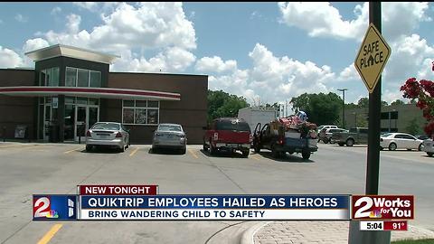 QT employees hailed as heroes