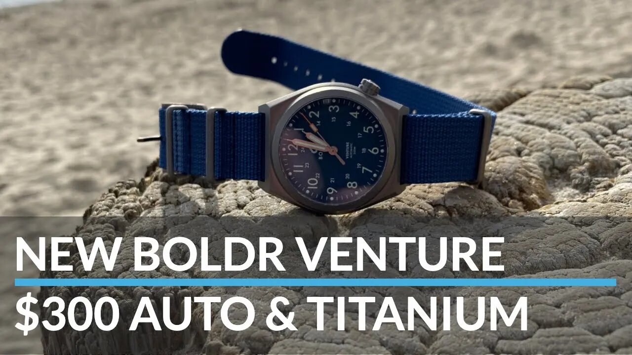 NEW Boldr Venture [REVIEW] Great $300 Mechanical Field Watch