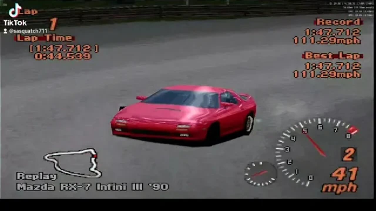 Gran Turismo 2 1- lap time trial 8