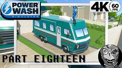 (PART 18) [Clean the Recreation Vehicle] PowerWash Simulator 4k60