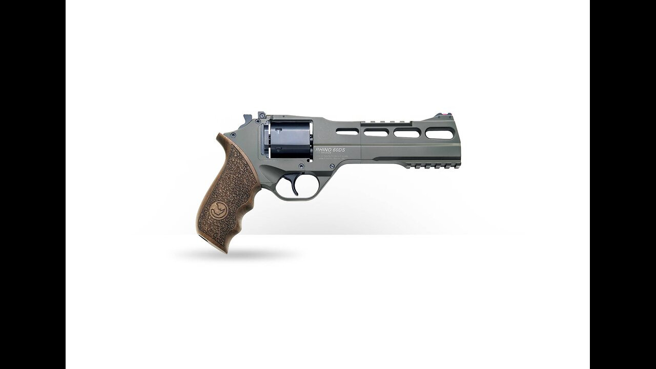 CHIAPPA FIREARMS RHINO 60DS HUNTER LARGE .357 MAG REVOLVER, CERAKOTE GREEN - 340.282