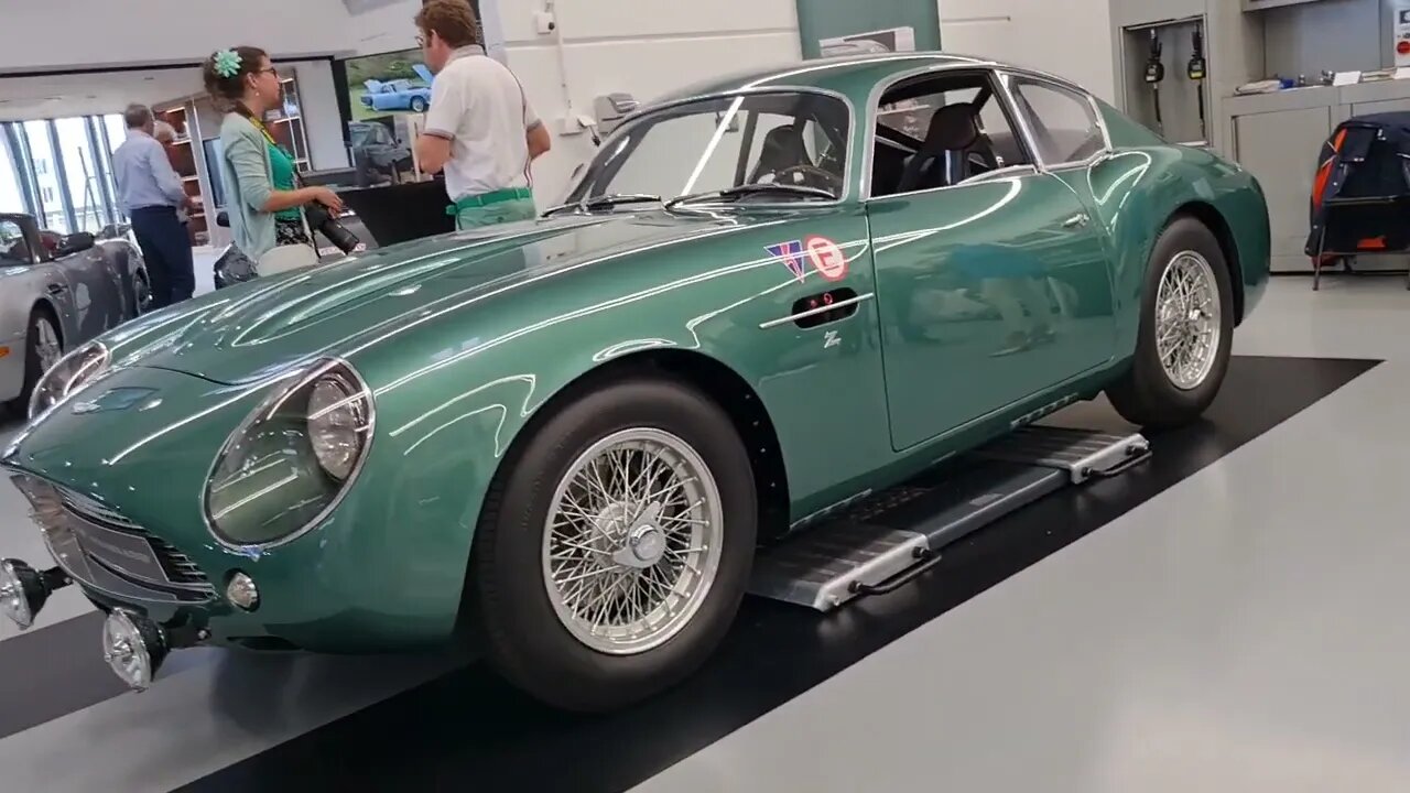 DB4 GT Zagato Continuation ASTON MARTIN ANTWERPEN Opening New Service Center Willebroek