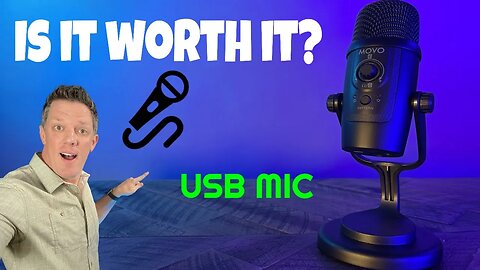 Movo UM300 USB Microphone Unboxing/Testing