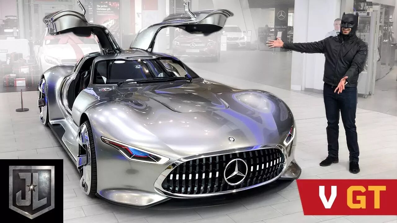 Batman’s Mercedes VISION GT!! As Seen in Justice League!