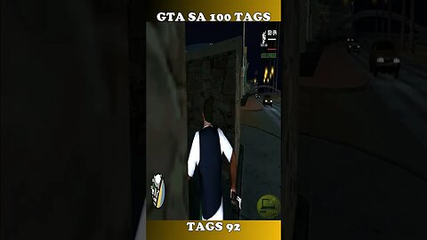 GTA SAN ANDREAS 100 TAGS TAG 92 #shorts #semedissaum #gta