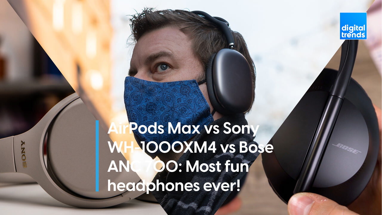 AirPods Max vs Sony WH-1000XM4 vs Bose ANC 700 | Most fun headphones ever!