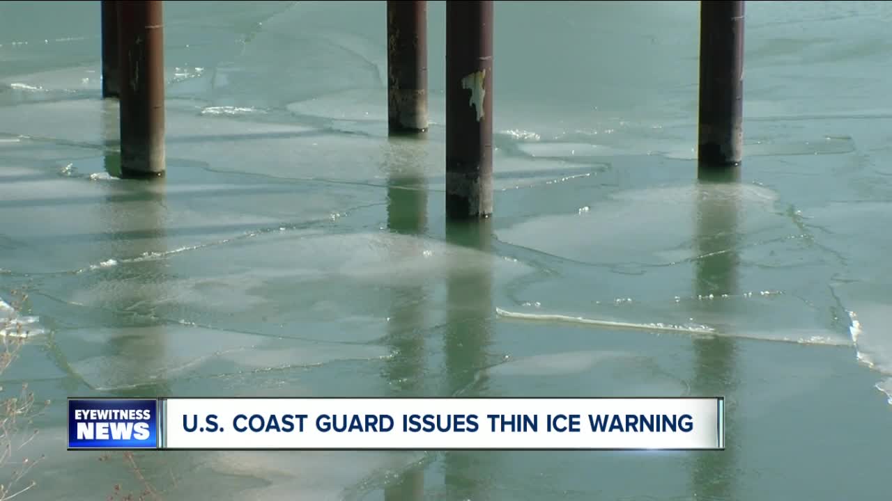 US Coast Guard issues thin ice warning