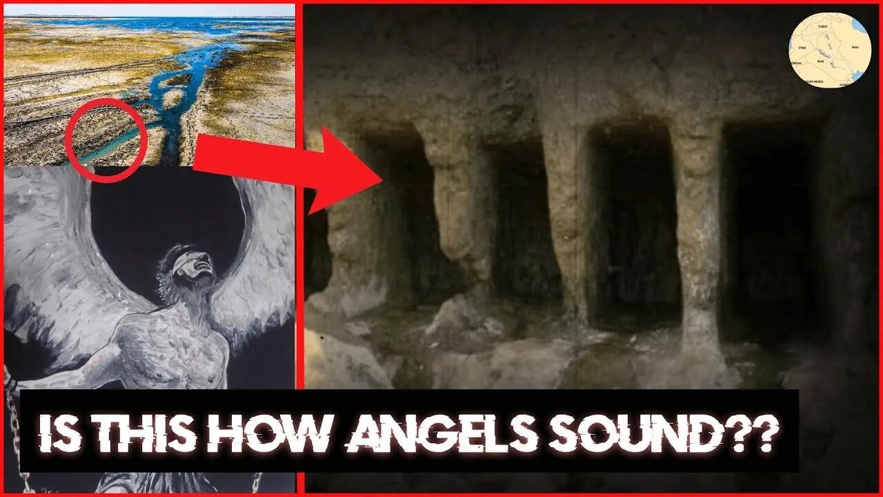 FALLEN ANGEL Sounds Recorded UNDERNEATH the Euphrates River | Euphrates River Drying Up 2022