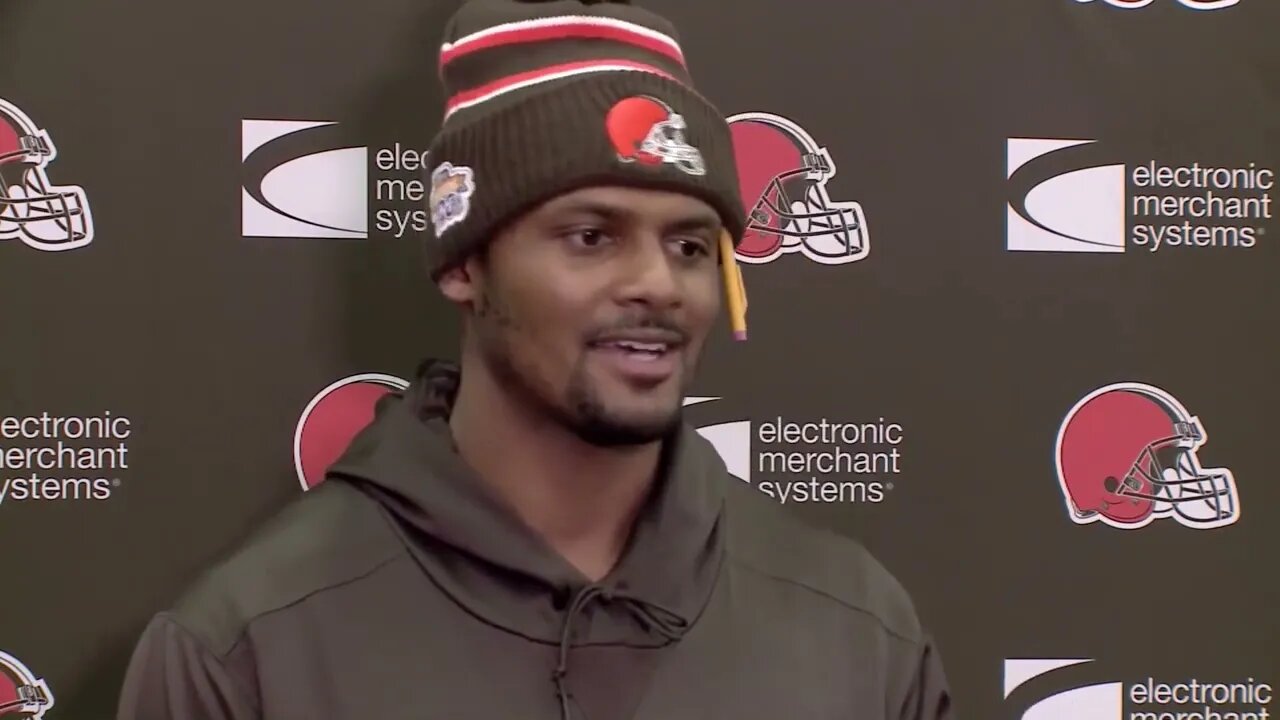 Deshaun Watson talks about returning to football Sunday in Houston