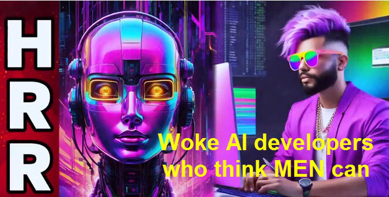 Woke AI developers who think MEN can get PREGNANT...
