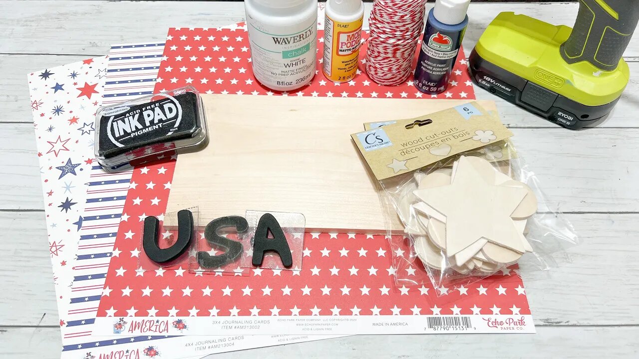 Easy and Adorable Patriotic Decor DIY