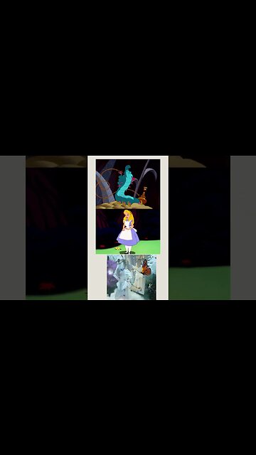 DESENHO ALICE NO PAIS DAS MARAVILHAS #shorts