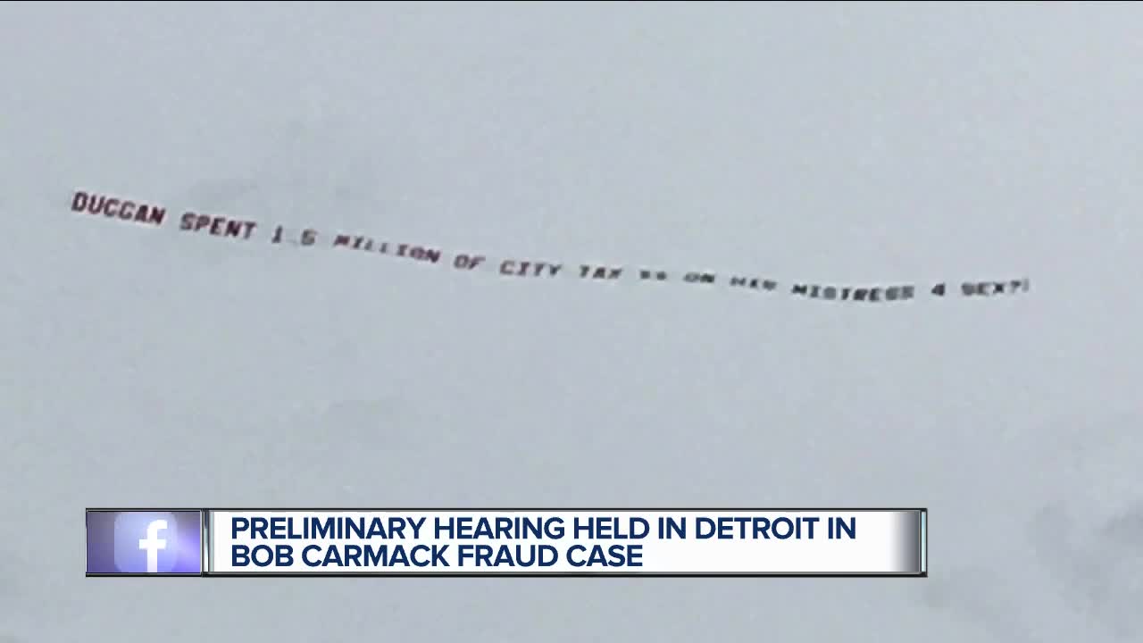 Two new banners fly over Detroit in feud between businessman Bob Carmack and Mayor Mike Duggan