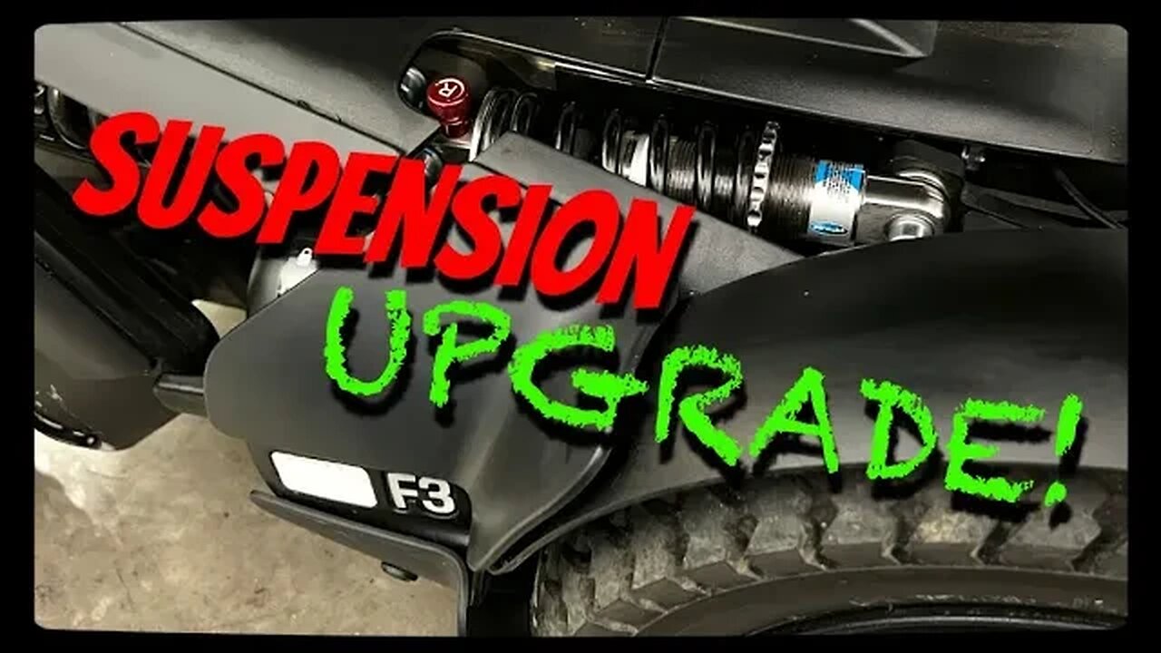 REPAIR VLOG: upgrading shocks on the F3! (Permobil)