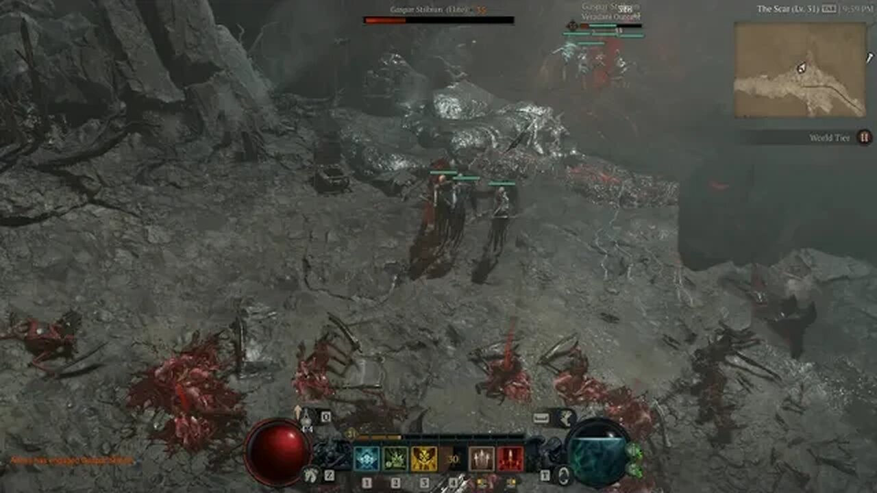 Diablo IV Getting 5 Crushed Beast Bones Gaspar Stilbian Elite Boss Battle 4k