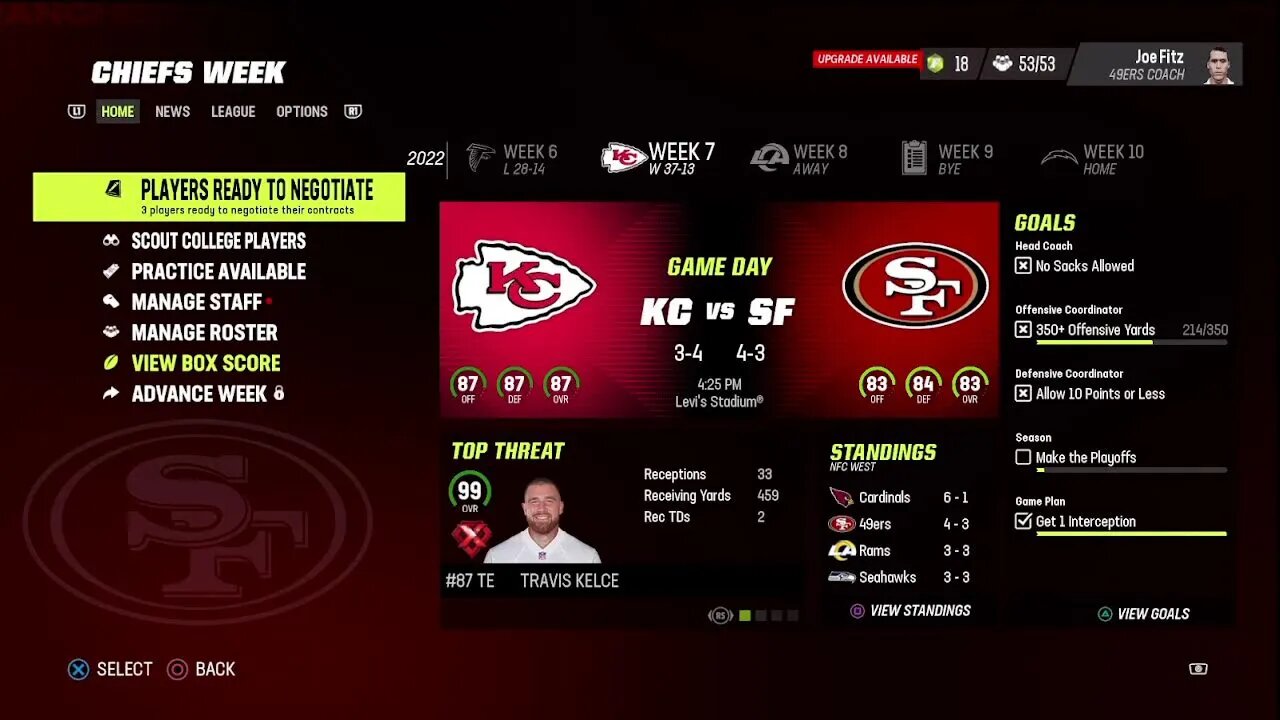 Madden Dynasty Week 2