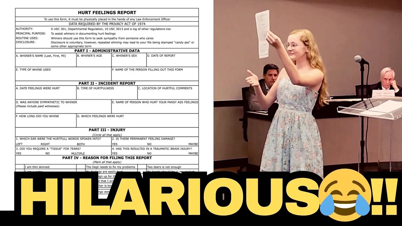 14 Y.O Girl Returns To Completely HUMILIATED Woke School Board For Getting Triggered By Facts