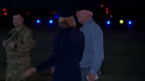 Biden Took No Questions As He Arrived Back In U.S. After Spending A Few Hours In Israel