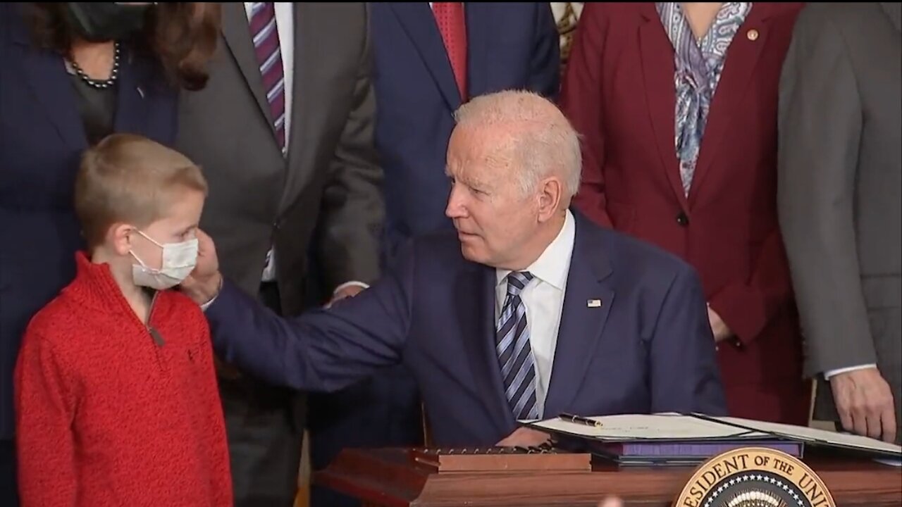 Another Creepy Moment From Joe Biden