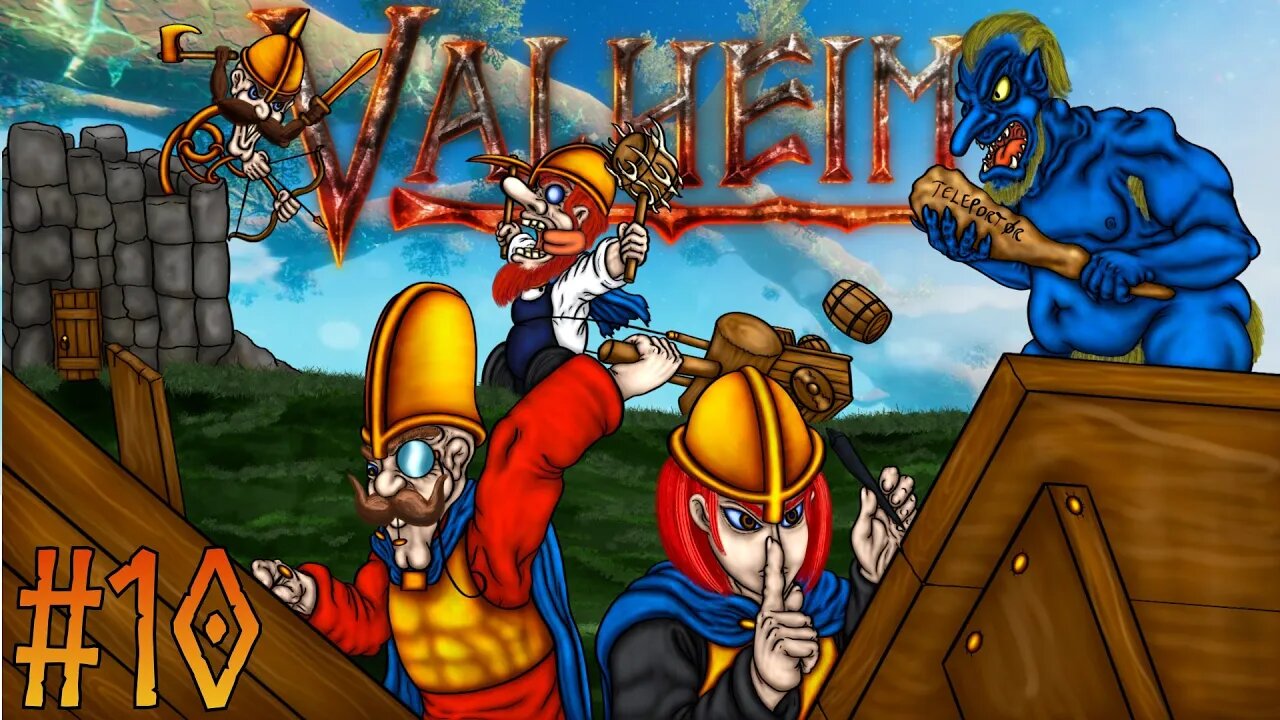 Dungeon Diving - Valheim Merry Making #10 w/ Trym, Discordia, & Bleach