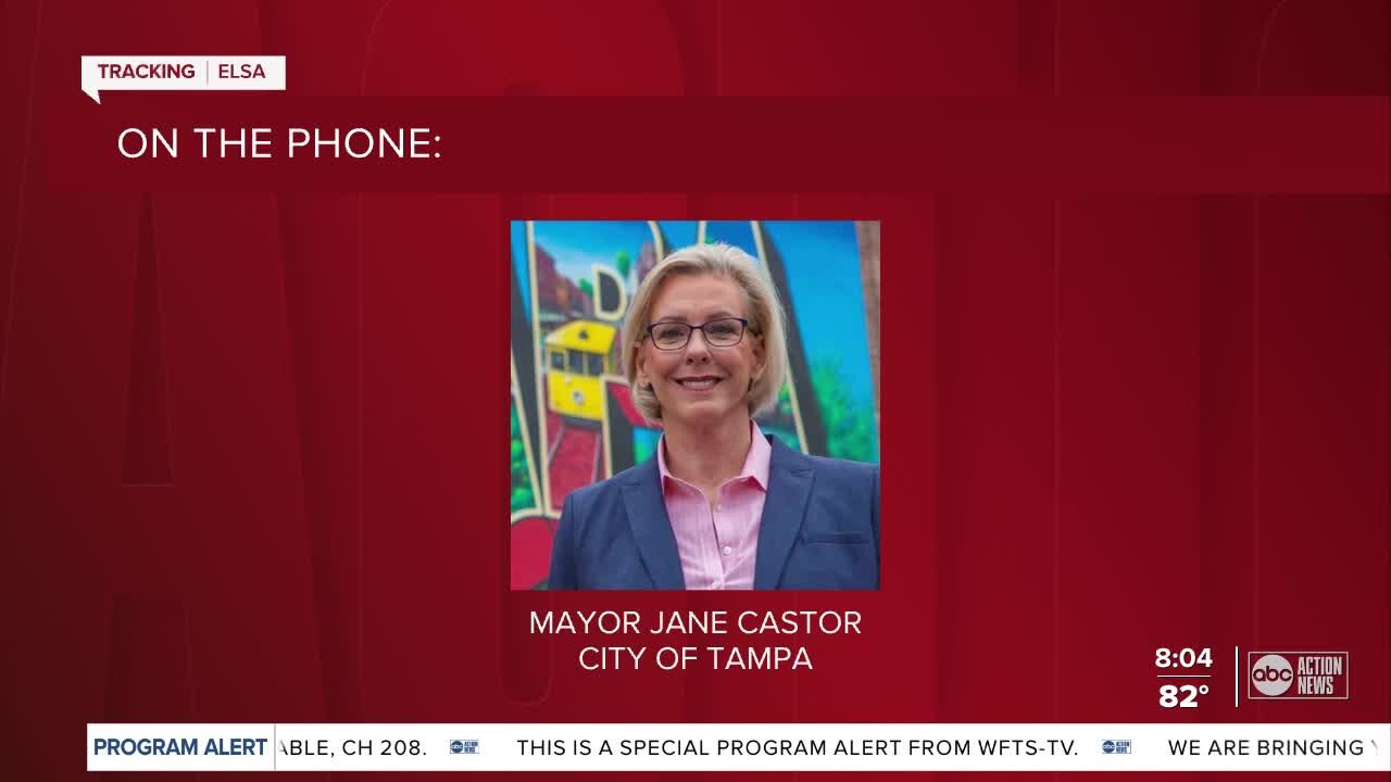 Mayor Castor talks Hurricane Elsa prep in Tampa