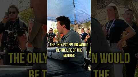 Charlie Kirk Stands Up For Life Against Cocky College Student