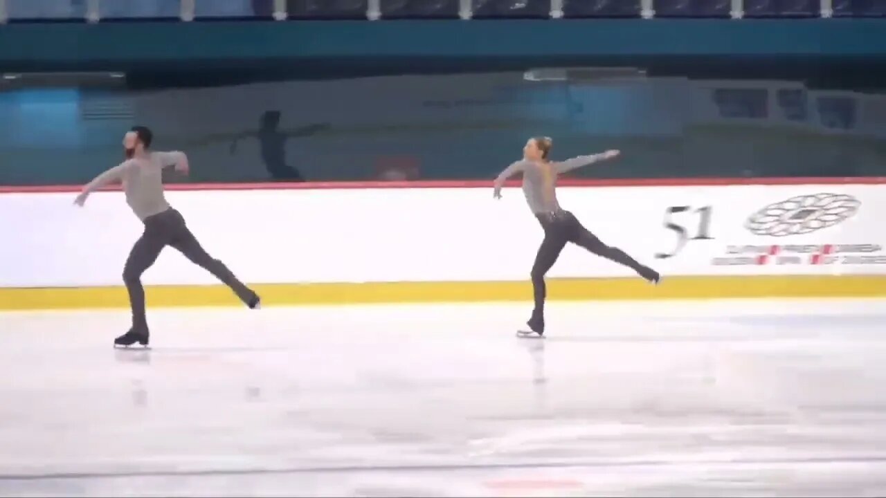 *Scary Fall - Please Beware* - Ashley CAIN / Timothy LEDUC, GOLDEN SPIN ZAGREB PAIRS FS Dec.-6