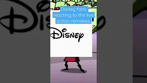 Disney fans reacting to the live action remakes: #shorts #disney #memes #invaderzim