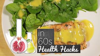 How To Health Hacks: Salmon with peach