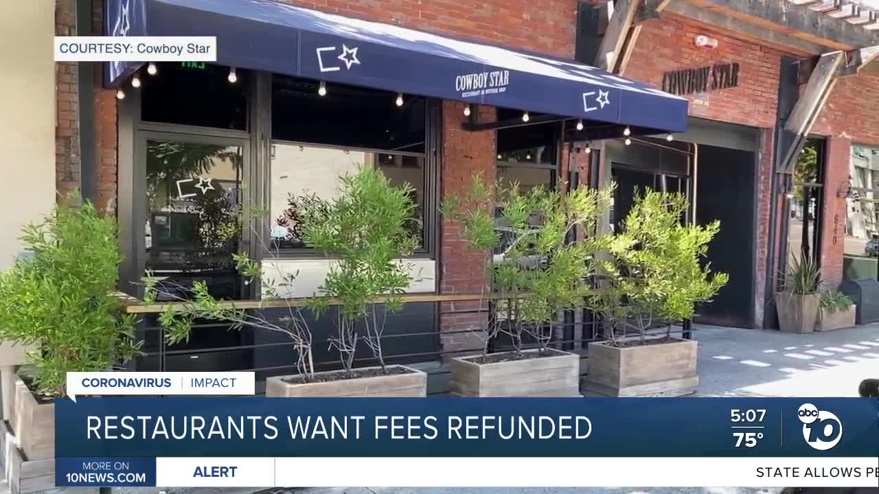 Lawsuit: Restaurants seek refunds on permitting fees