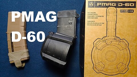 MAGPUL PMAG D-60 AR/M4 GEN M3 magazine