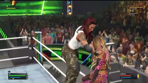 wwe 2k23 myfaction money in the bank tower matche 3