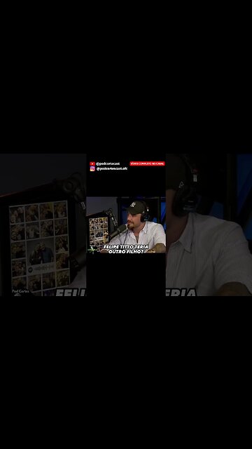 FELIPE TITTO FALA SOBRE FILHOS #shorts #felipetitto #carioca #bola #ticaracaticast #paniconatv