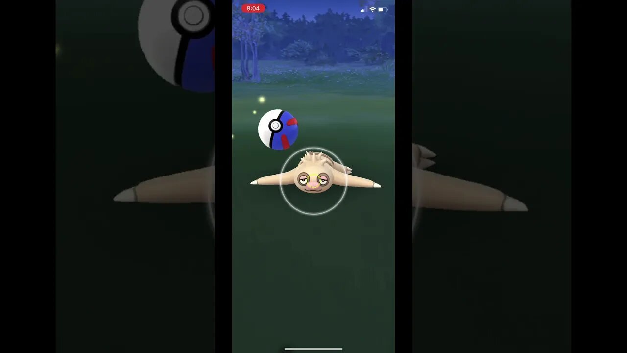 Pokémon Go - Catching Slakoth Gameplay