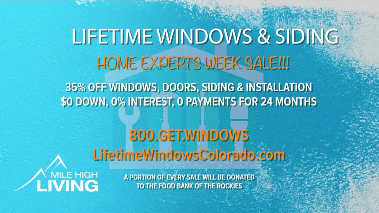 Home Experts Sale // Lifetime Windows & Siding