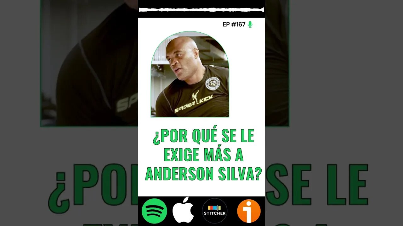 A Anderson Silva se le exige DEMASIADO