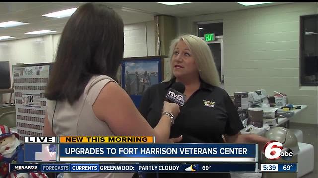 Volunteers team up to upgrade Fort Harrison Veterans Center