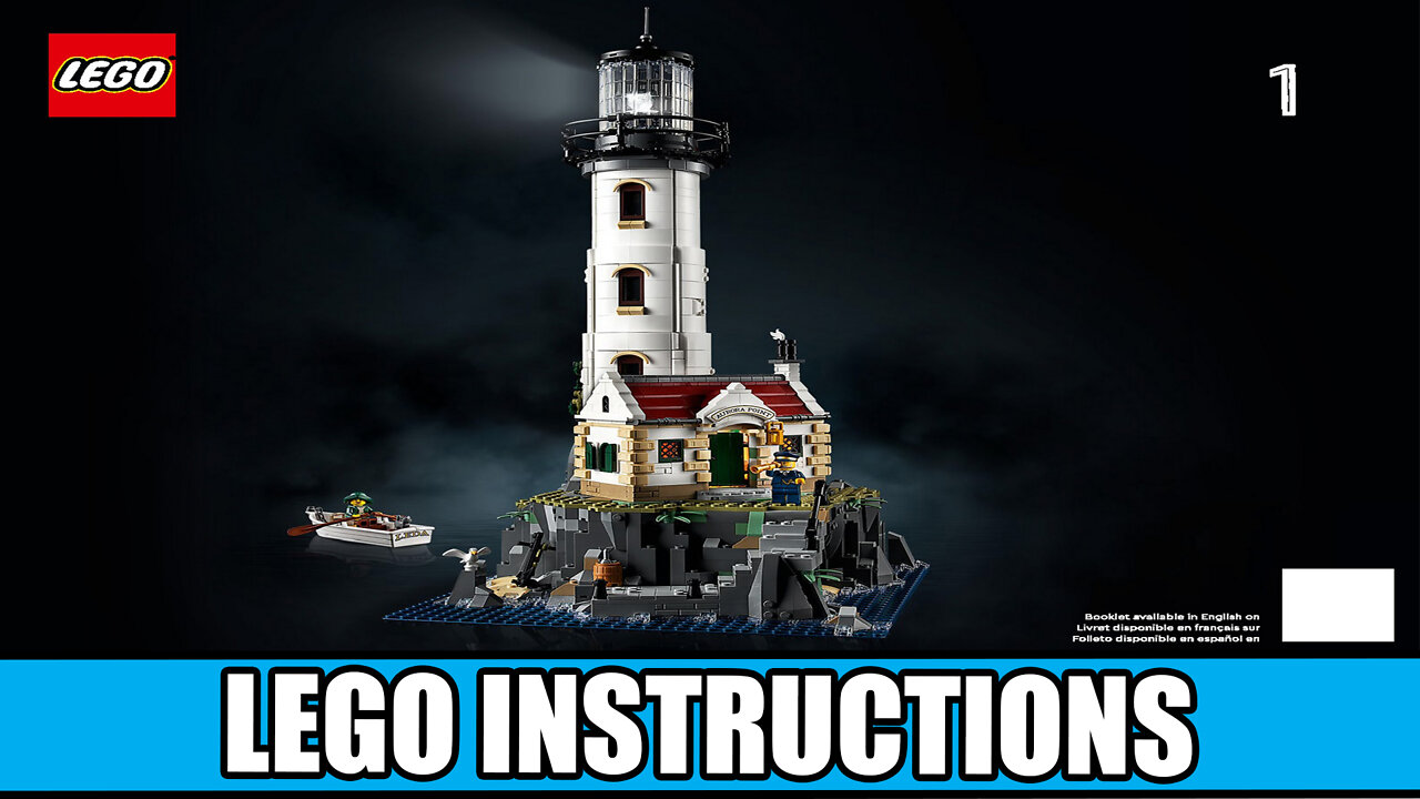 LEGO Instructions | Ideas | 21335 | Motorized Lighthouse (Book 1)