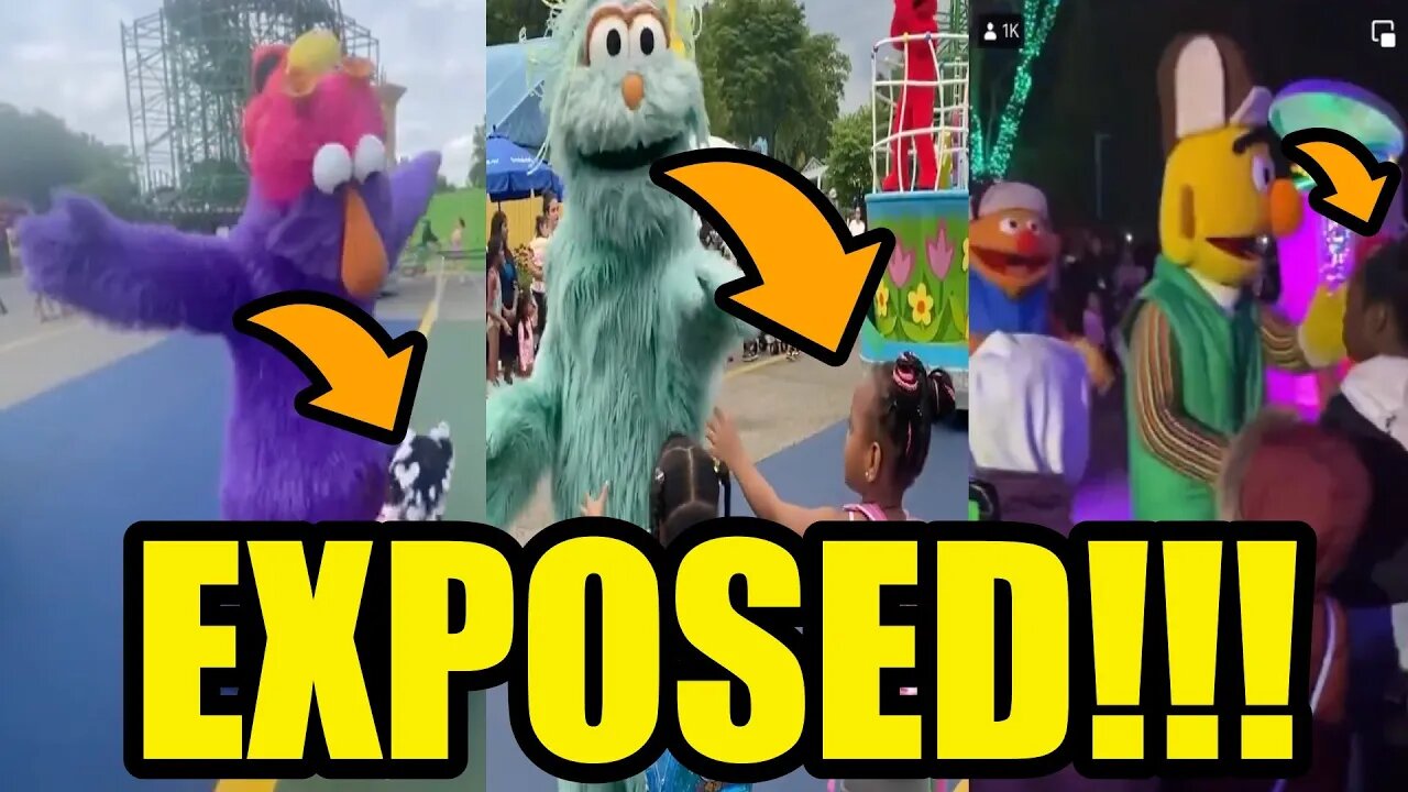 Sesame Place Racism 😱 Woman Exposes How Rosita Costume Works After Black Children Hug Rosita Snub