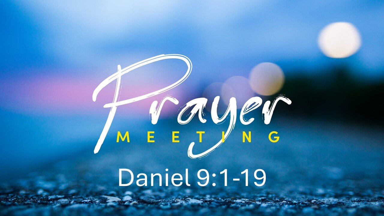 Prayer Meeting - Pastor James Keen