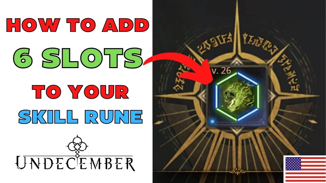 This is how I got my 6 slots skill rune plus other tips - Undecember