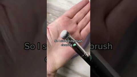 How long you have not wash your brushes Video By lulustool #Shorts