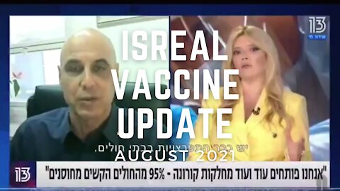 Isreal Vaccination Update - 080721 [ text to speech version]