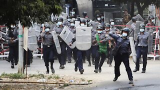 Two Killed By Police Fire in Myanmar's Third Week of Protests