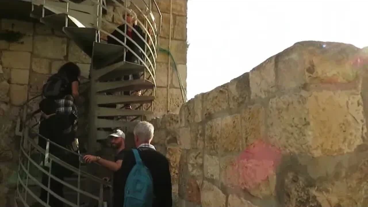 Old City Ramparts Jerusalem - Walk With Me and see, Steve Martin as we continue on. (Part 3)