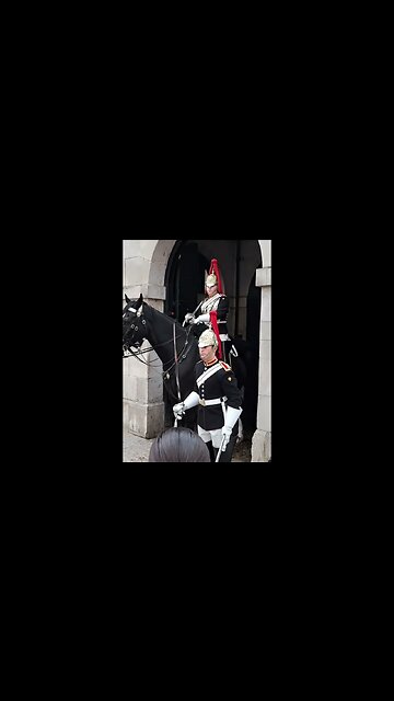 Make way slow motion #horseguardsparade