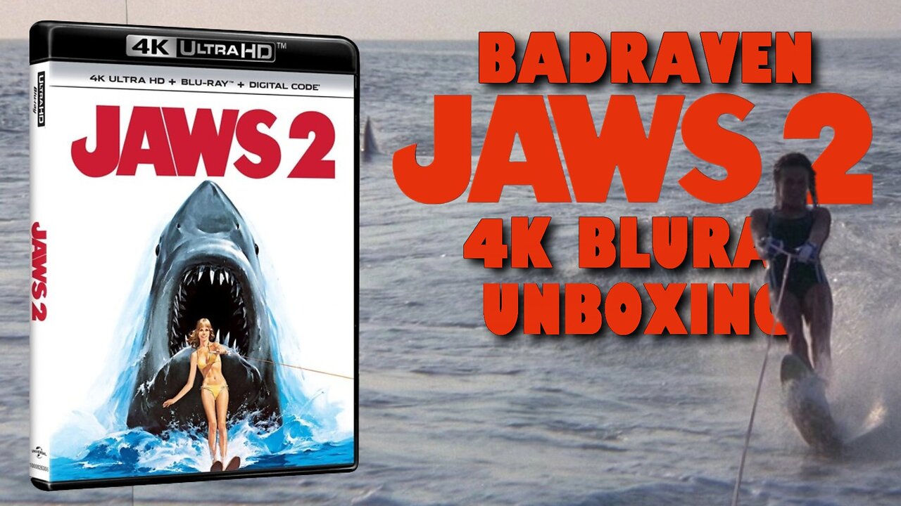 Jaws 2 4K Bluray Unboxing