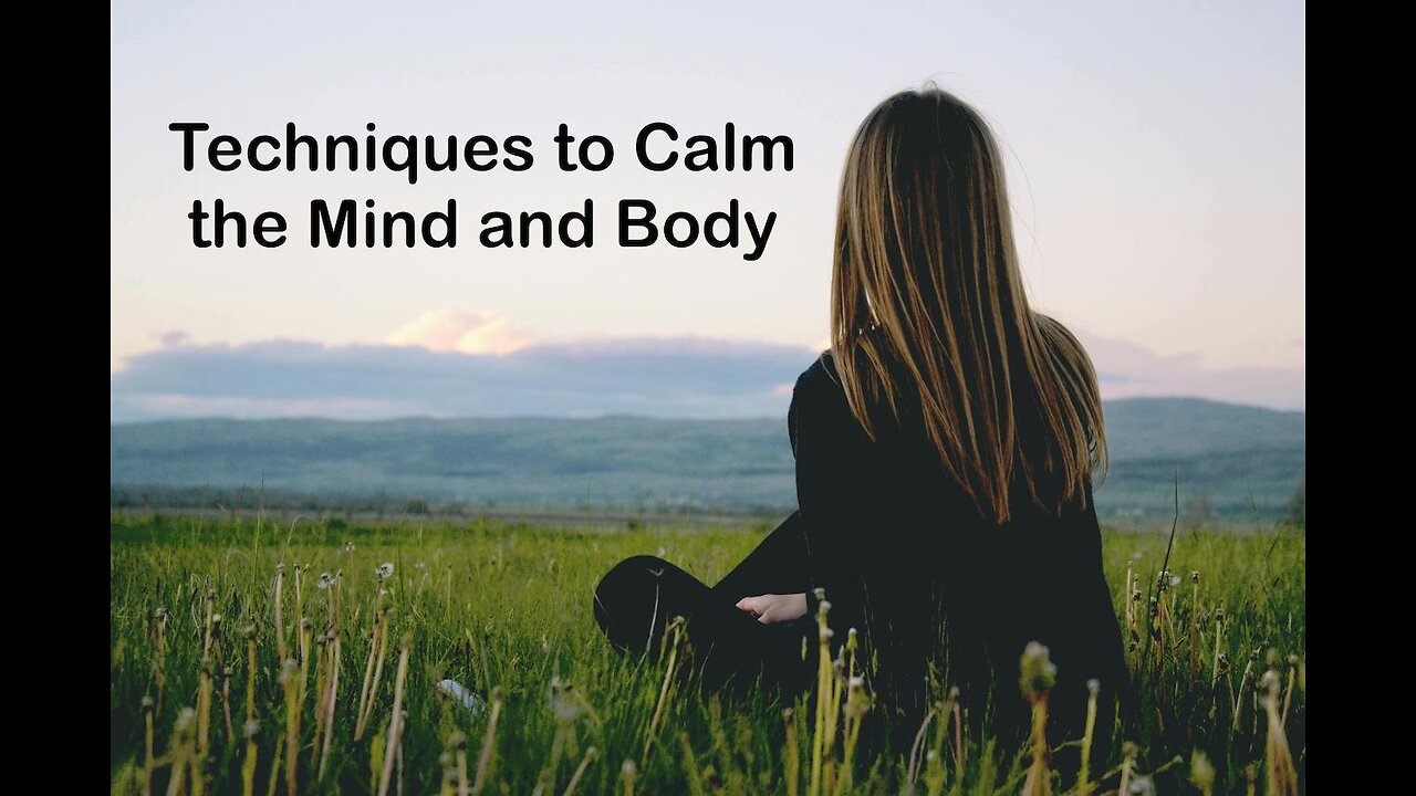 Managing Stress: Techniques to Calm the Mind and Body🧘‍♀️✨