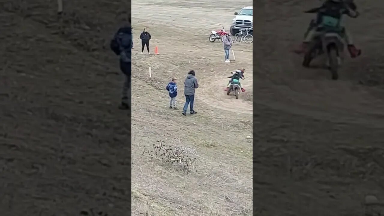 Peewee PILE-UP #1!!! | 😬😬😬😬 | #dirtbike #motocrosskid #lovethissport